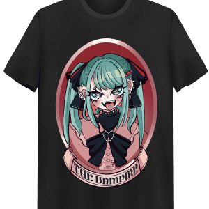Playera Miku Vampire