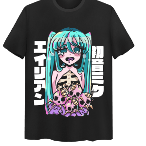 Playera Miku Alt ver